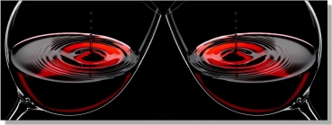 rBack Nischenrückwand Rotwein