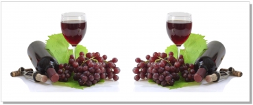 rBack Nischenrückwand Rotwein Traube