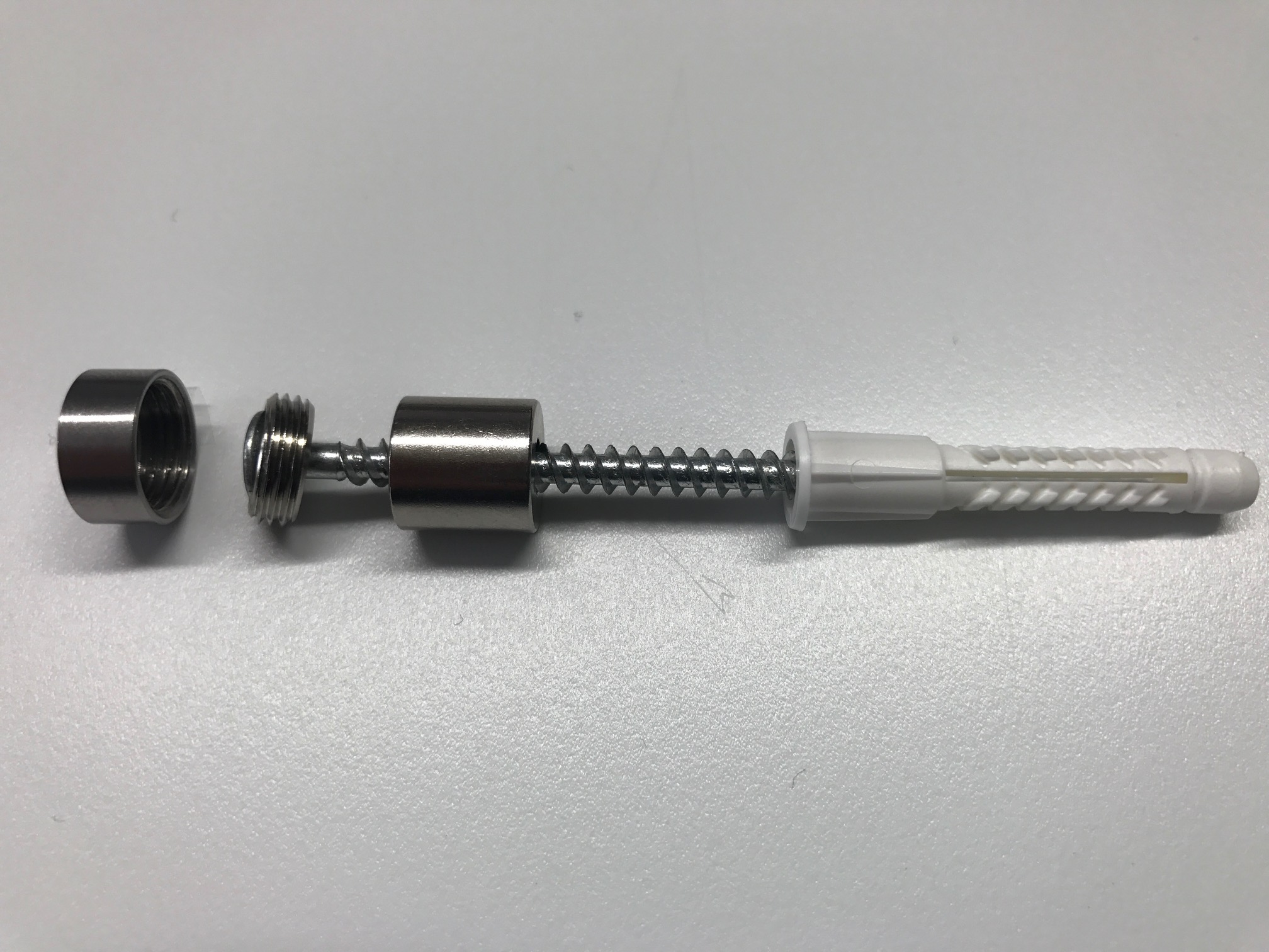 kuechenshop.de - Wandbefestigung Edelstahl Set